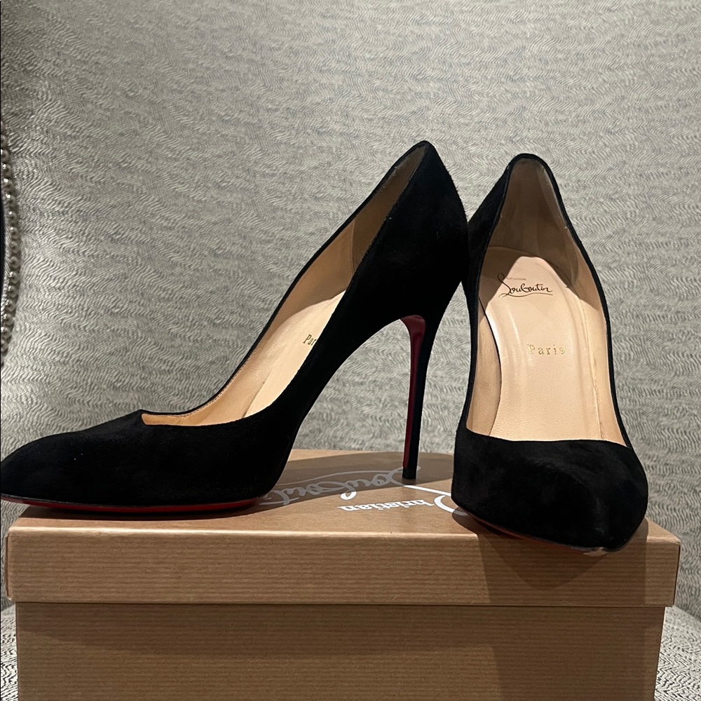 Christian Louboutin black heels